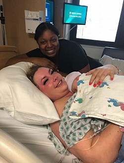 Hospital vaginal delivery